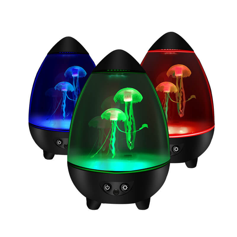 Creative Eye Protection USB Jellyfish Design LED Night Light Table Lamp