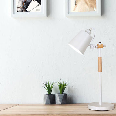 Nordic Simple Cone LED Eye Care Reading Desk Lamp
