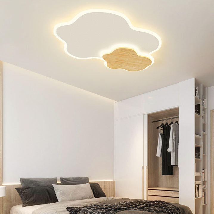 Japanische minimalistische Cloud Log Acryl-LED-Unterputzbeleuchtung