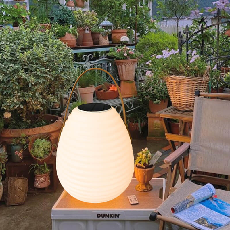 Modern Creative Portable Solar LED Outdoor Camping Garden Light