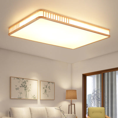 ضوء سقف LED مربع بتصميم ياباني بسيط 