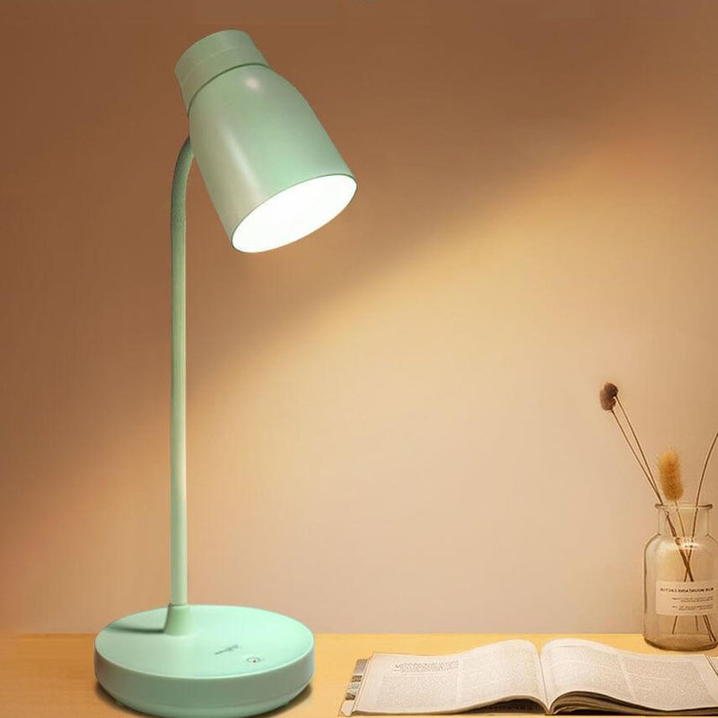 مصباح طاولة LED قابل لإعادة الشحن عبر USB للطلاب المبدعين 