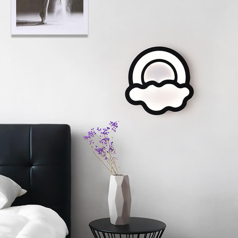 Nordic Creative Clouds Iron Acrylic Kids LED Wall Sconce Lamp