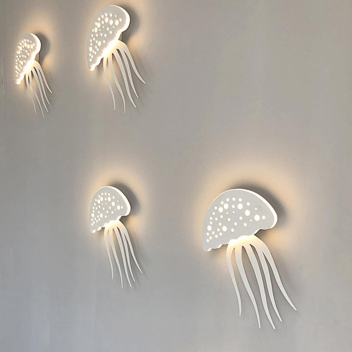 Modern Creative 1-Light LED Jellyfish Wall Lamp