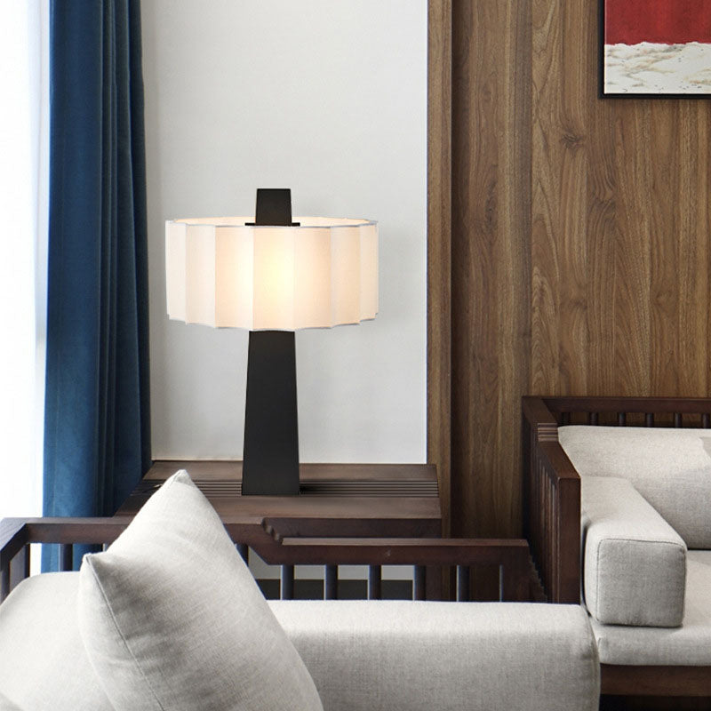 Moderne einfache Zahnradschirm 1-Licht Tischlampe 