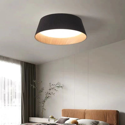 Nordic Minimalist Round LED Iron Pendant Light Flush Mount Lighting