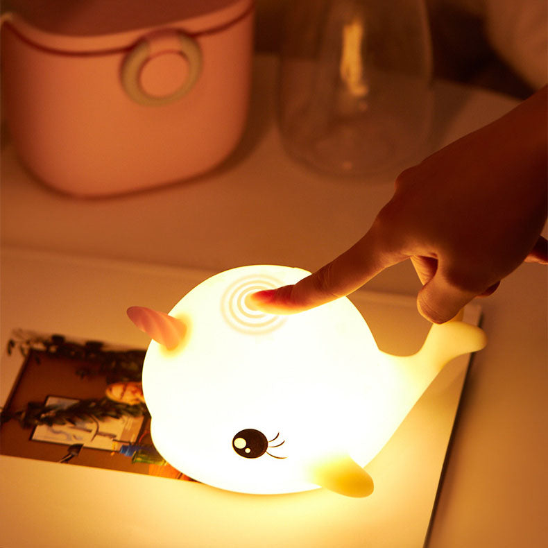 Lampe de table moderne créative en silicone LED Pat Night Light 