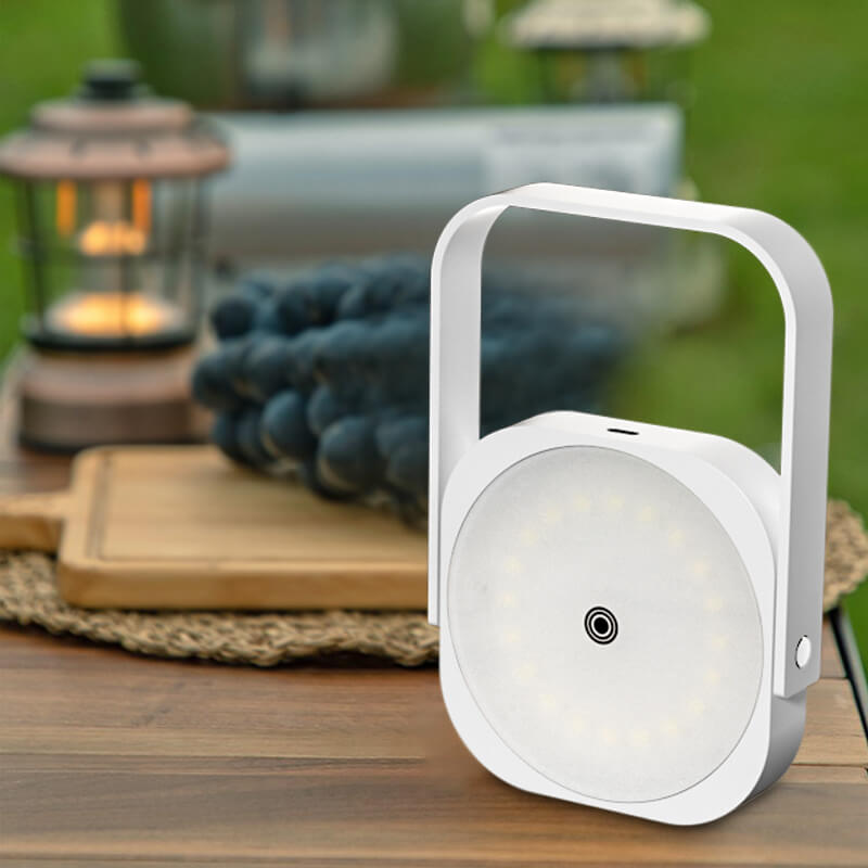 Luz de noche decorativa recargable por USB colgante, giratoria y plegable creativa 