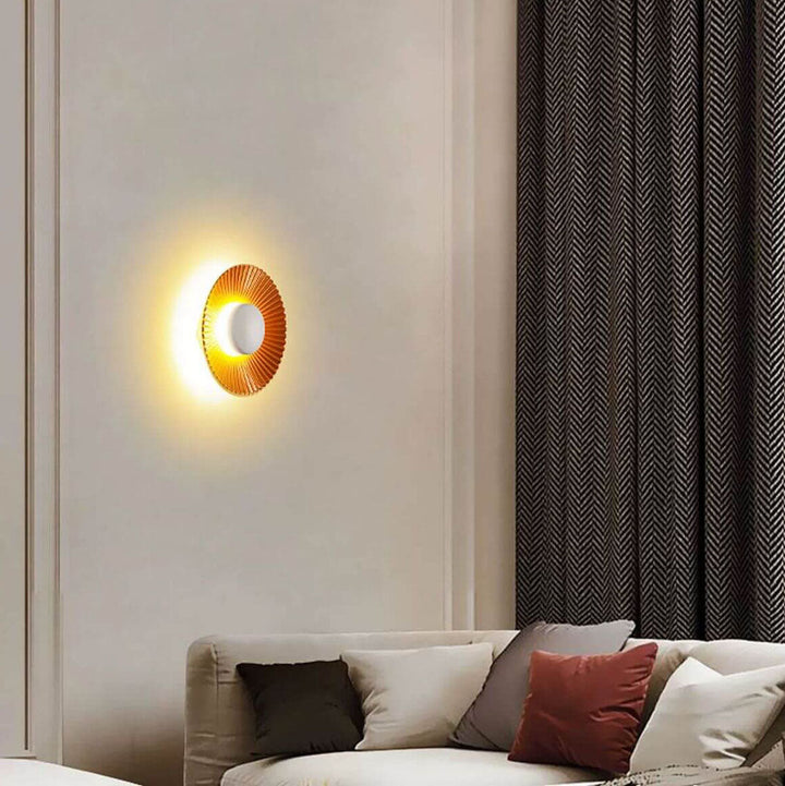 Zeitgenössische kreative Aluminium-Schirm-LED-Wandleuchte für die Küche 