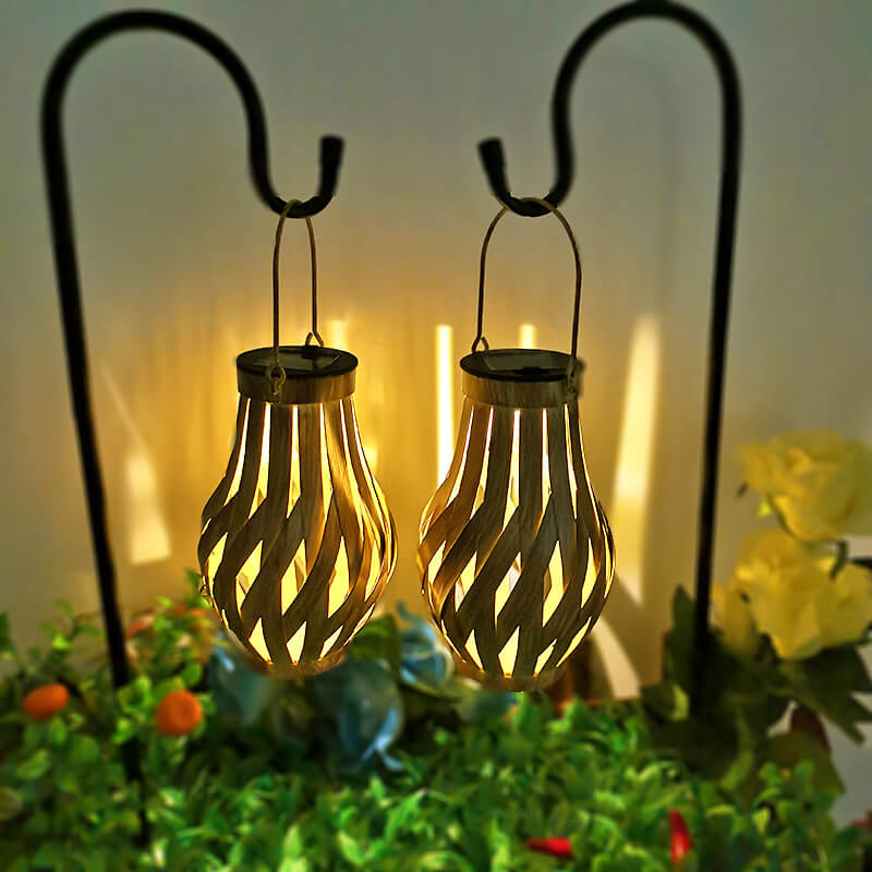 مصباح حديقة خارجي يعمل بالطاقة الشمسية LED مقاوم للماء على شكل زجاجة نبيذ محمولة وعصرية 