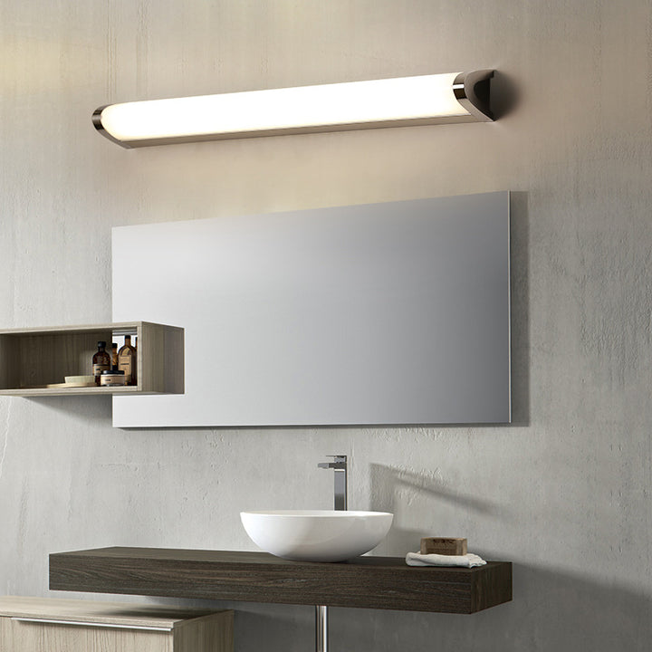 Modern Minimalist V-shaped Column Aluminum Vanity Light LED Mirror Front Wall Sconce Lamp For Bathroom