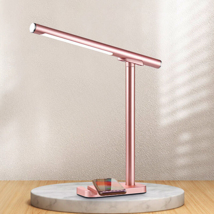 Lampe de bureau LED de soins oculaires pliable multifonctionnelle créative 