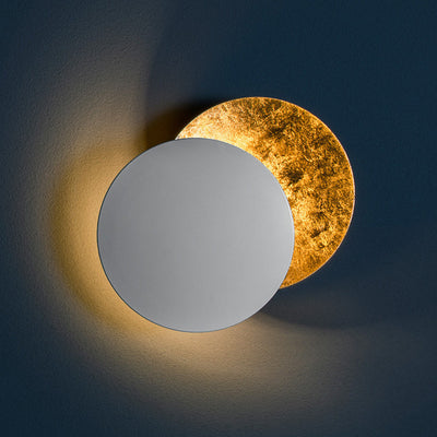 Nordic Creative Moon Eclipse Alloy LED Wall Sconce Lamp