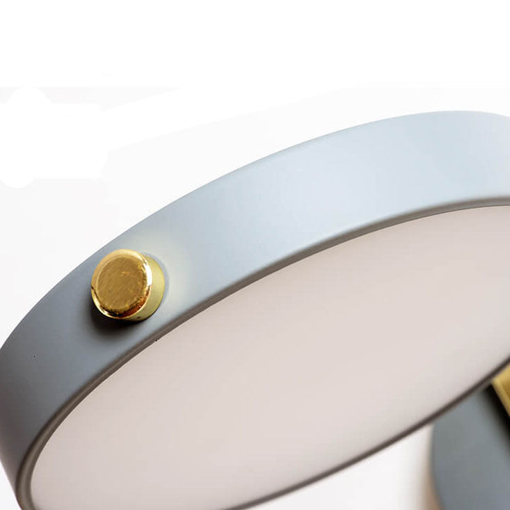 Modern Light Luxury Nordic Pie-shaped LED Wall Sconce Lamp