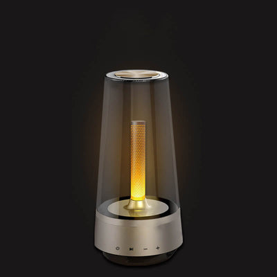 Creative Candle Design Bluetooth Speaker LED Table Lamp
