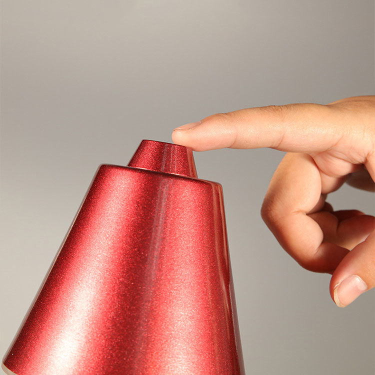 Retro Creative Metal Cone Touch USB LED Table Lamp