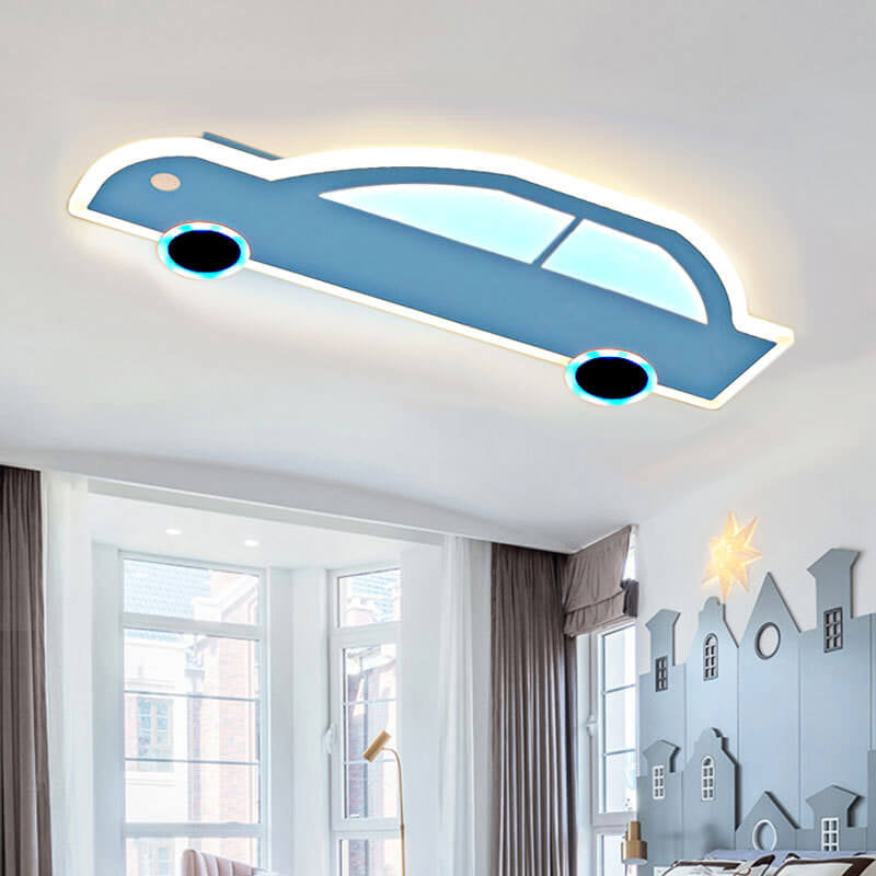 Cartoon Kreative Autoform Eisen LED Deckenleuchte 