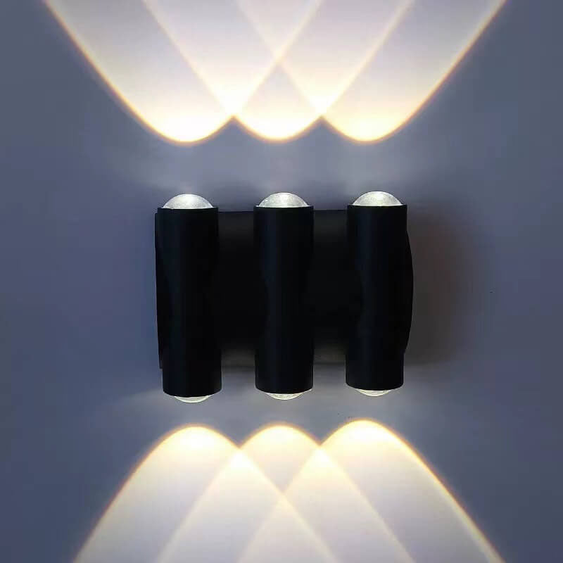 Modern Aluminum Telescope Waterproof Garden LED Outdoor Light Wall Sconce Lamp