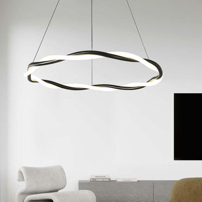 Nordic Creative Straight Row LED-Kronleuchter 
