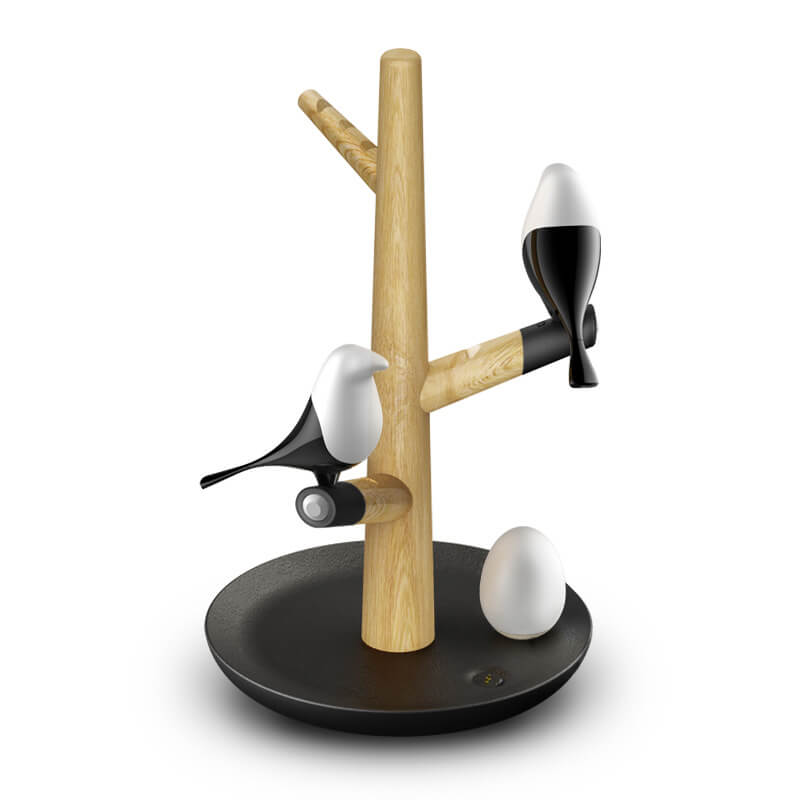 Contemporary Creative Magpie Branch Smart Sensor LED Decorative Table Lamp for Bedroom