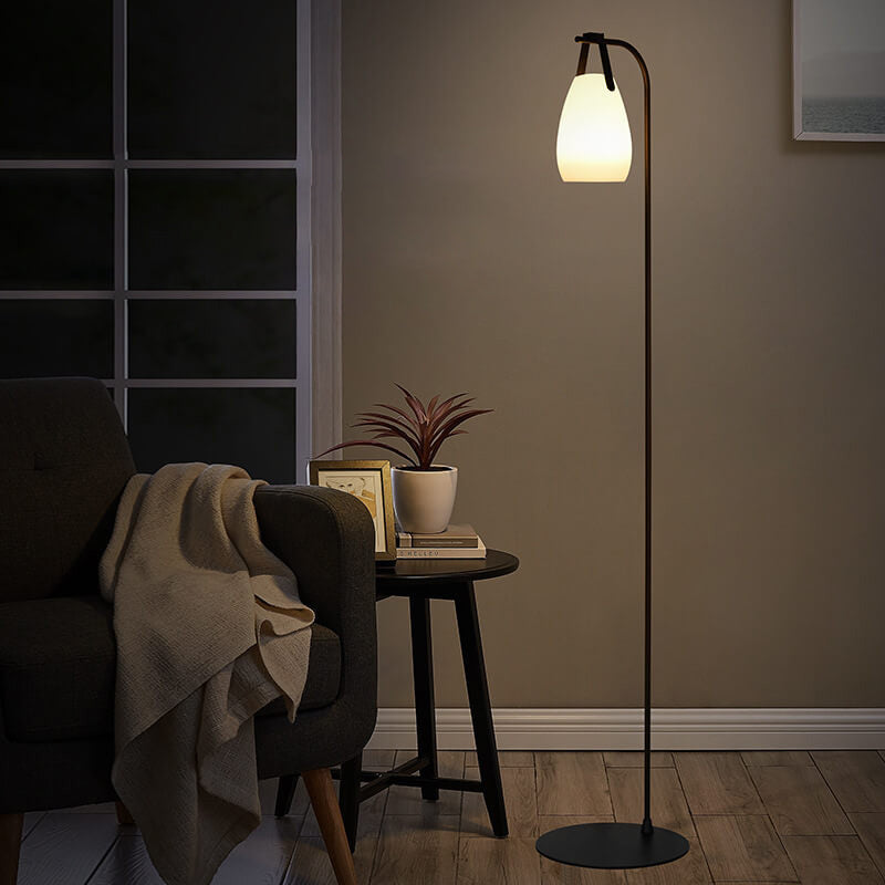 Modern Minimalist PE Handy Lamp Design LED Standing Floor Lamp