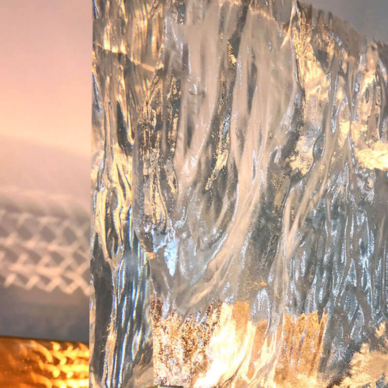 Kreatives modernes Kristall-Eiswürfel-Design 1-Licht-Wandleuchte 