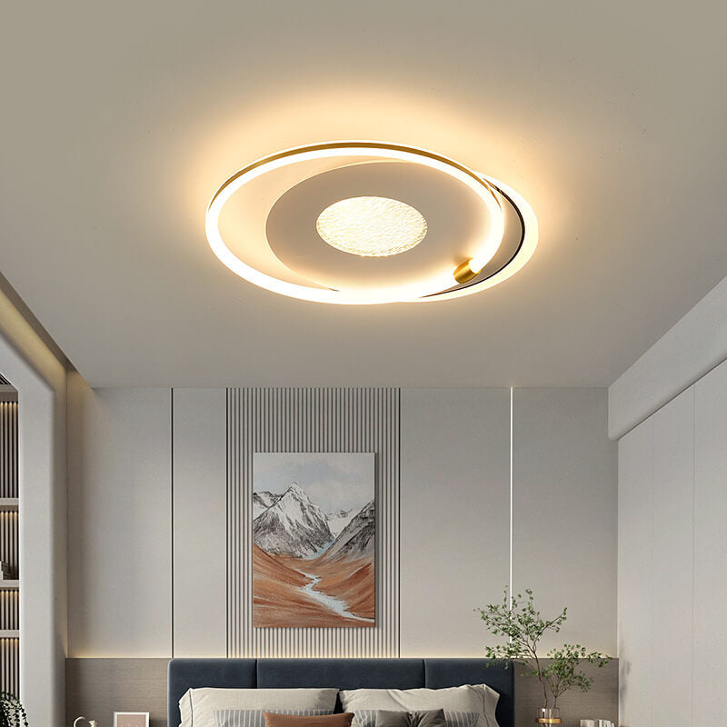 Round Nordic Creative Multi-Style LED Flush Mount Light