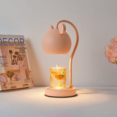 Modern Cartoon Minimalist Hardware 1-Light Melting Wax Table Lamp