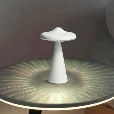 Modern Creative UFO USB Rechargeable LED Night Light Table Lamp