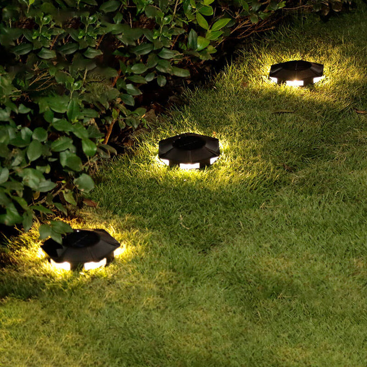 Lumière de Paysage à LED pour Jardin Extérieur Solaire Moderne avec Insert de Sol 