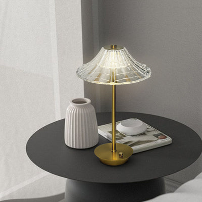 Nordic Light Luxus-Pavillon-Form-Acryl-LED-Tischlampe