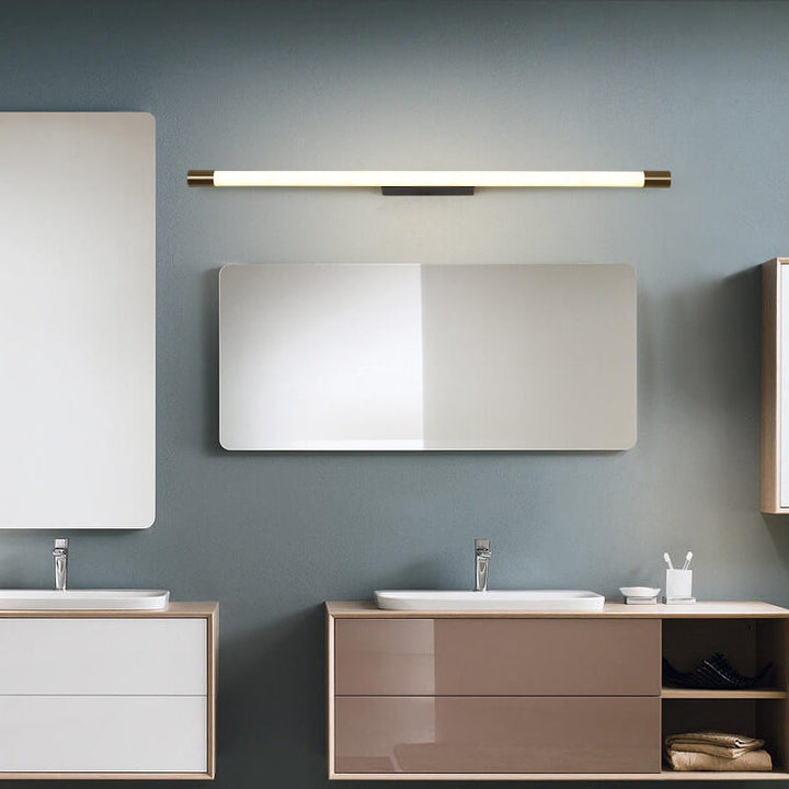 مصباح حائطي LED أنيق بأنبوب رفيع من الألومنيوم والبولي كربونات بأسلوب عصري بسيط لغرفة المعيشة 