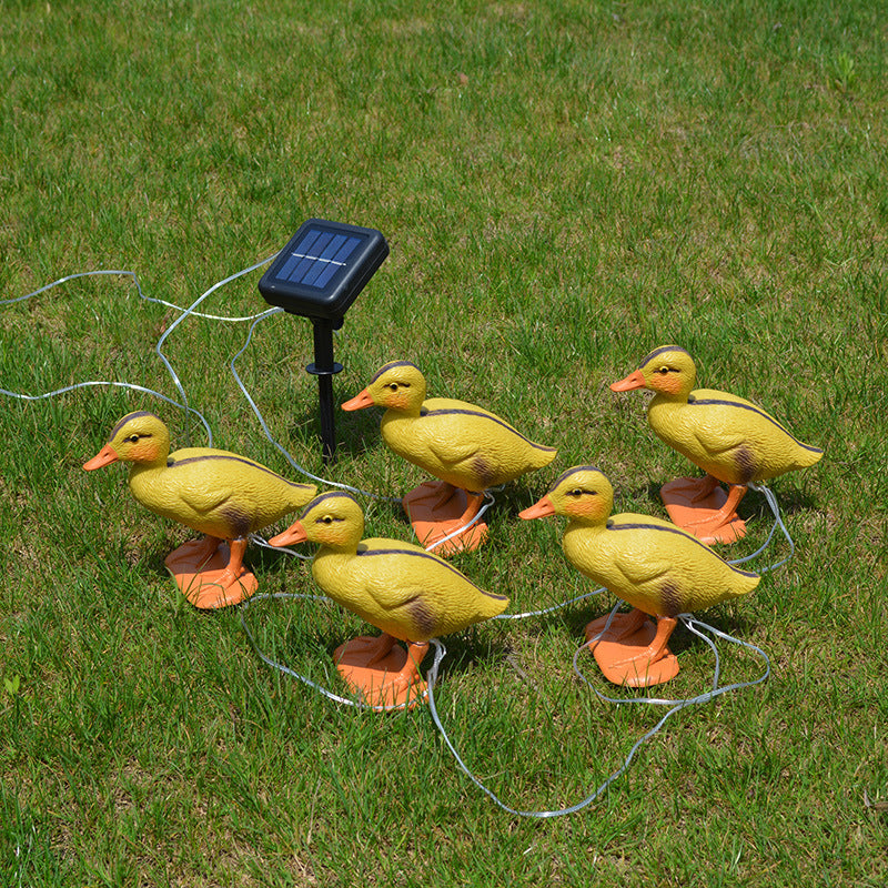 Solar Creative Duck LED Lawn Animal Decorative Landscape Light