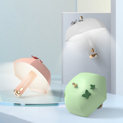 Lampe de bureau LED magnétique pour soins oculaires, parapluie intelligent créatif diamant USB 