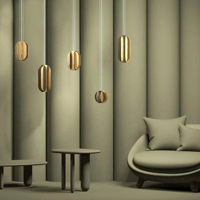 Modern Light Luxury Wrought Iron Copper Lantern 1-Light Pendant Light