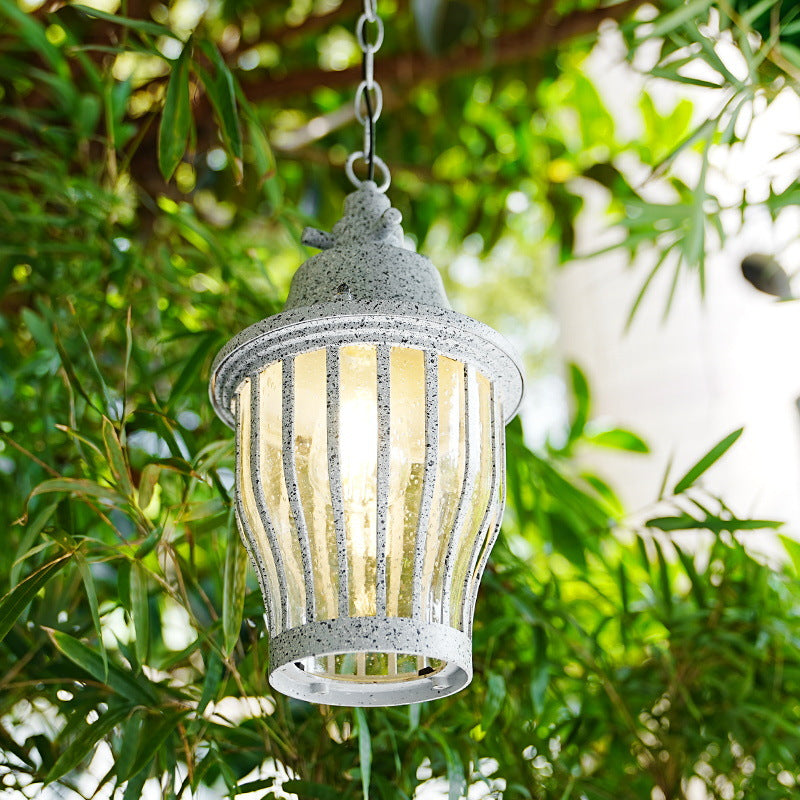 ضوء حديقة شمسي LED خارجي من الألومنيوم المصبوب المقاوم للماء بتصميم أوروبي عتيق 