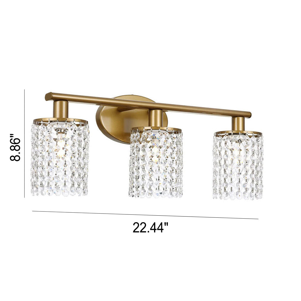 Creative Particle Cup Shape Design 2/3-Light Vanity Light Wall Sconce Lamp