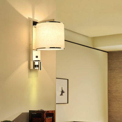 Modern Light Luxury Stainless Steel 1-Light Wall Sconce Lamp