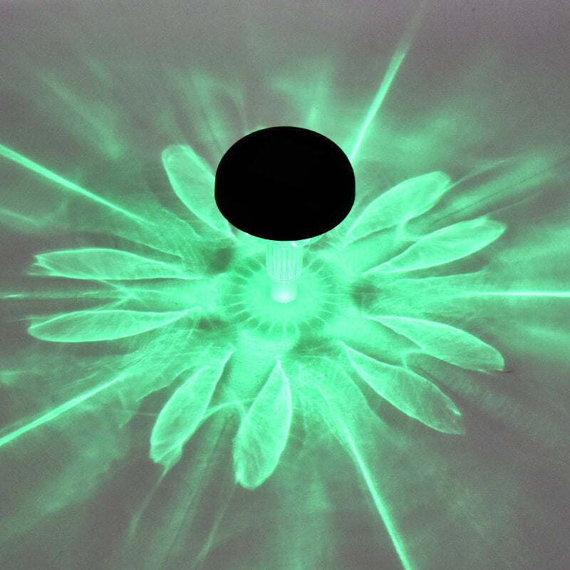Solar Waterproof Flower Shape Lighting Design LED Outdoor Decorative Lawn Light