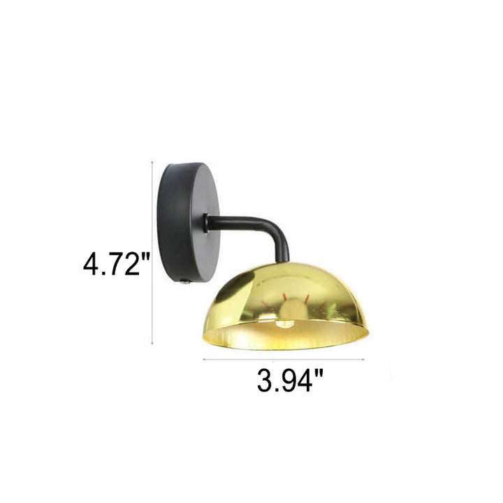 Lámpara Aplique de Pared Moderno Industrial de 1 Luz 