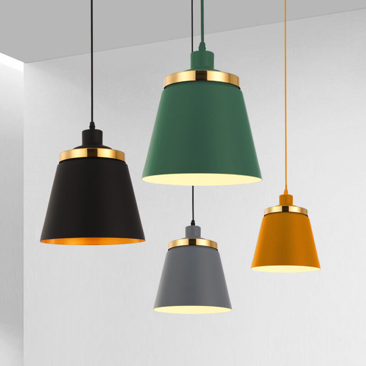 Nordic Industrial Simple Iron Art 1-Licht-Pendelleuchte 