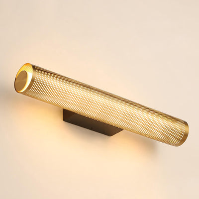 Modern Luxury Vanity  Grid Column Hardware Acrylic LED Wall Sconce Lamp