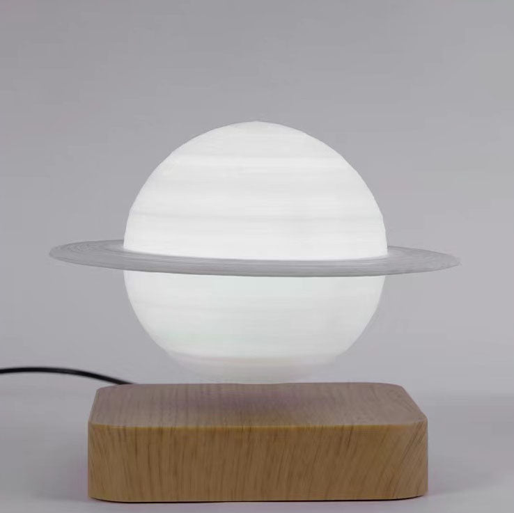 Modern Creative Suspension Magnetic Floating Moon LED Table Lamp