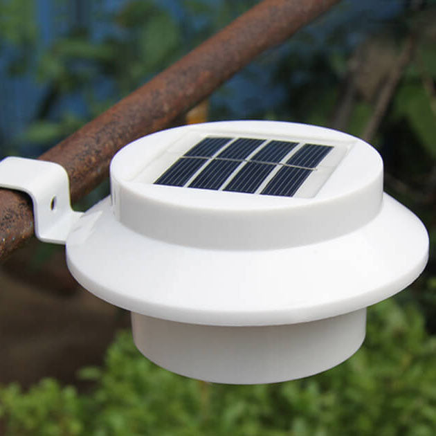 Modern Solar Outdoor Waterproof UFO Shaped LED Wall Sconce Lamp