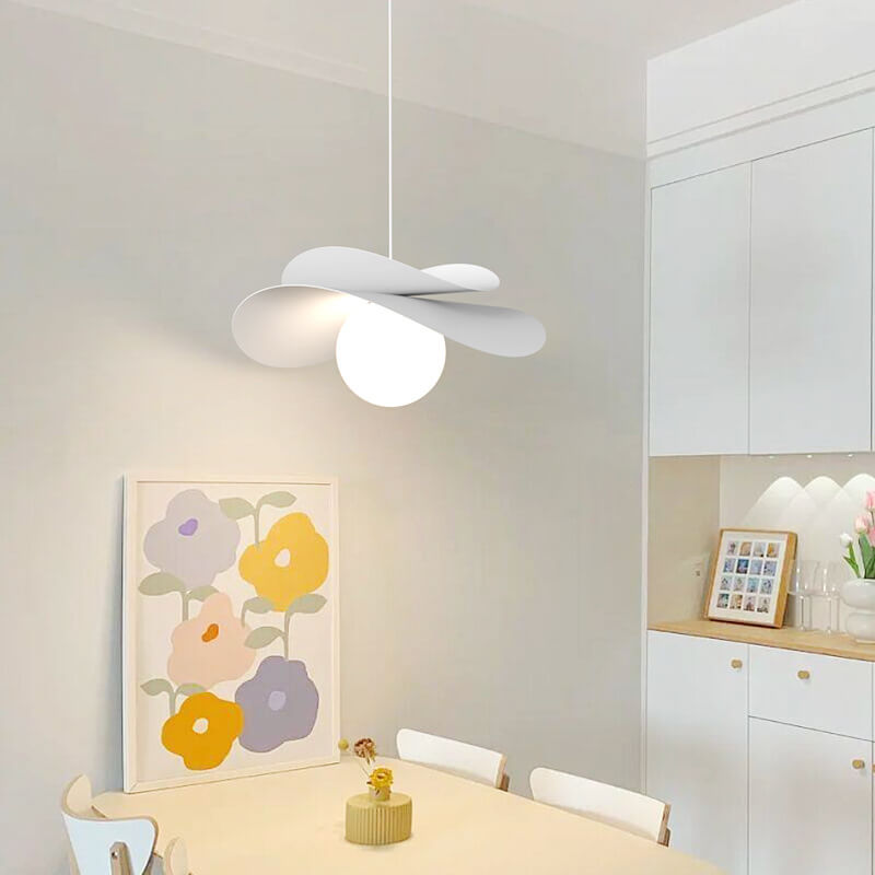 Modern Simple Straw Hat 1-Light Pendant Light