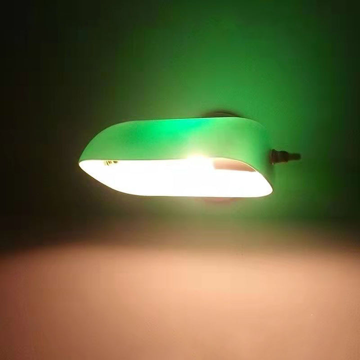 Traditionelle Vintage-Wandleuchte aus Glas und Eisen, rund, mit Reißverschluss, 1-flammig, für das Wohnzimmer 