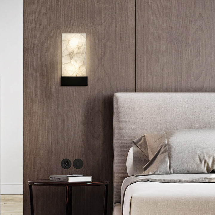 Lampe Applique Murale 1 Lumière en Lucite et Fer de Luxe Nordique 