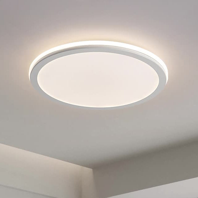 Moderne Kreativkreis Eisen LED Deckenleuchte 