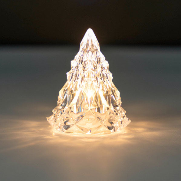 مصباح طاولة ليلي LED ABS شجرة عيد الميلاد الإبداعية 