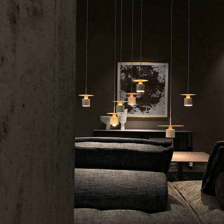 Modern Creative Cylinder Shade Metal 1-Light LED Pendant Light